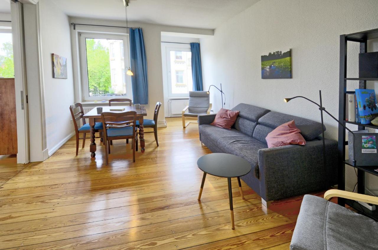 Fewo1846 - Parkblick - Komfortable Wohnung Mit 2 Schlafzimmern Und 2 Balkonen Flensburgo Exterior foto