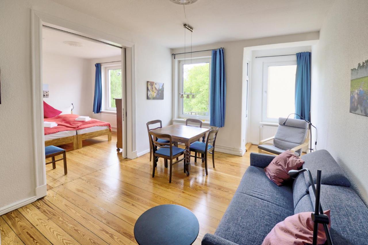 Fewo1846 - Parkblick - Komfortable Wohnung Mit 2 Schlafzimmern Und 2 Balkonen Flensburgo Exterior foto