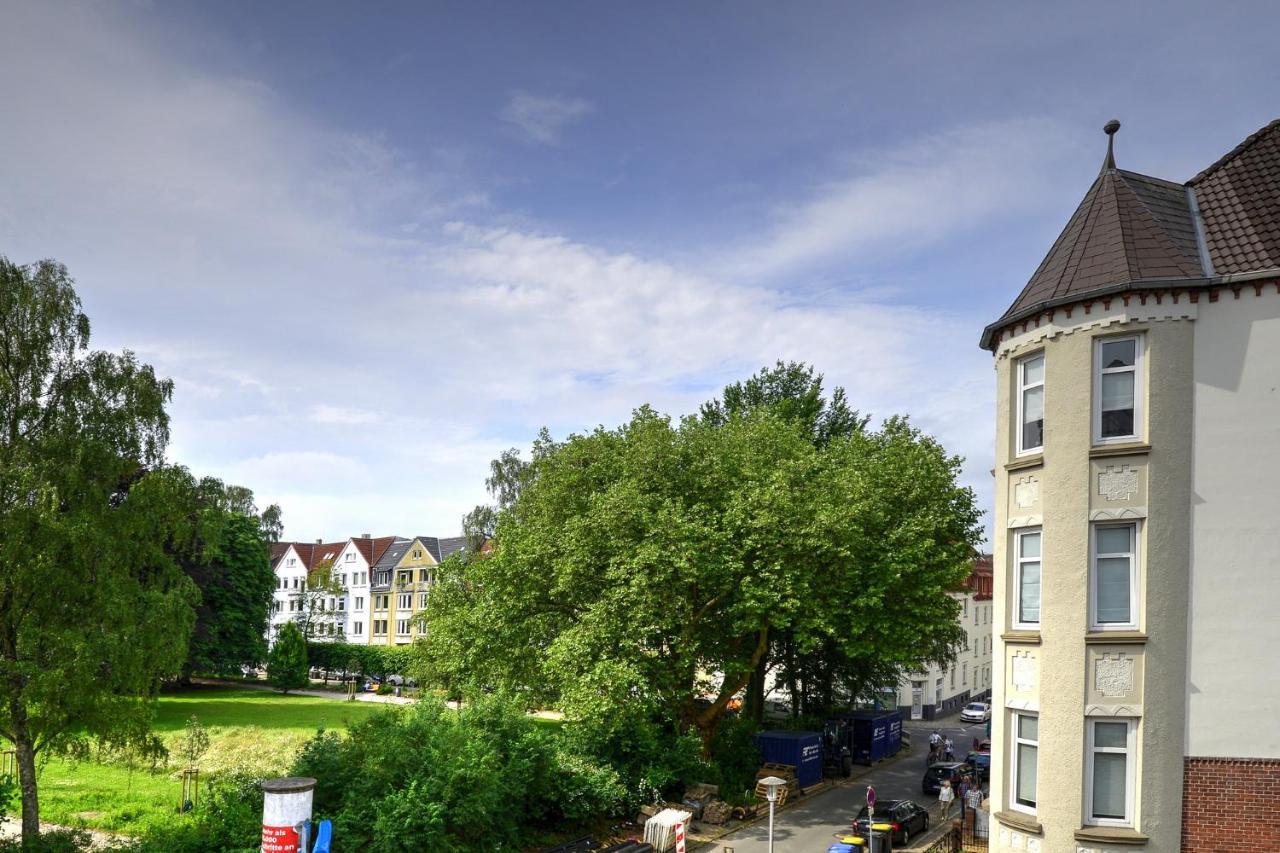 Fewo1846 - Parkblick - Komfortable Wohnung Mit 2 Schlafzimmern Und 2 Balkonen Flensburgo Exterior foto